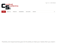 Tablet Screenshot of controlsystemsinc.us